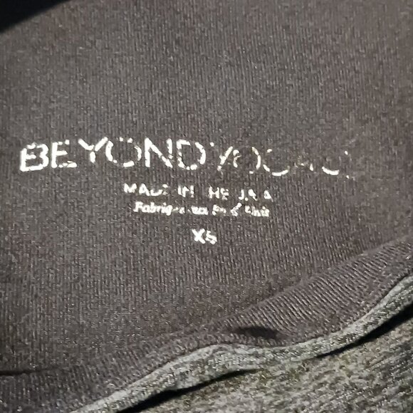 Beyond Yoga Colorblock Leggings Black/Heather Gray Women's XS Super Soft - Picture 9 of 9